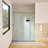 60 in. W x 76 in. H Frameless Soft Close Sliding Shower Door with Explosion-Proof Clear Glass-98288175