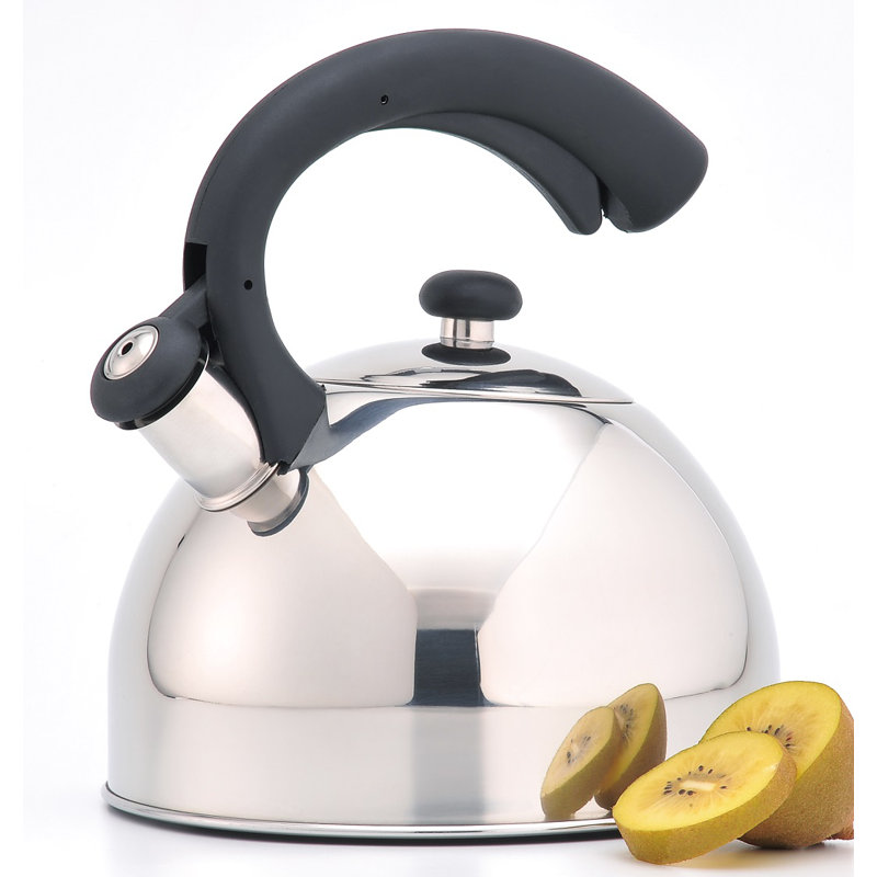 Creative Home 2,5 pte Bouilloire pour cuisinière en acier inoxydable, Acier inoxydable