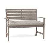 Charleston Aluminum Garden Bench