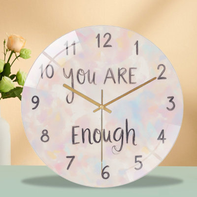 Horloge murale Motivational