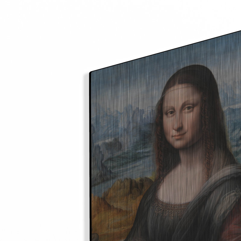 "Mona Lisa Prado" par Leonardo Da Vinci, H 24 po x l 16 po x P 0,13 po