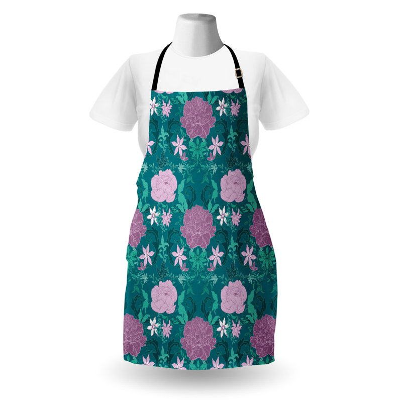 Tablier de pivoine East Urban Home