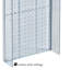  Panneau perforé de 13,5 po x H 60 po-108431466