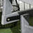 Outdoor Glider Bench For 2 Persons, Patio Swing Chair, Gray Frame, Backyard Garden Porch Rocking Chair - 2 With Frame