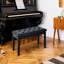 Banc rembourré en similicuir Talei