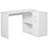 L Shaped Computer Desk, 180° Rotating Corner Desk With Storage Shelves, Drawer And Cabinet, Study Workstation For Home Office-240988072