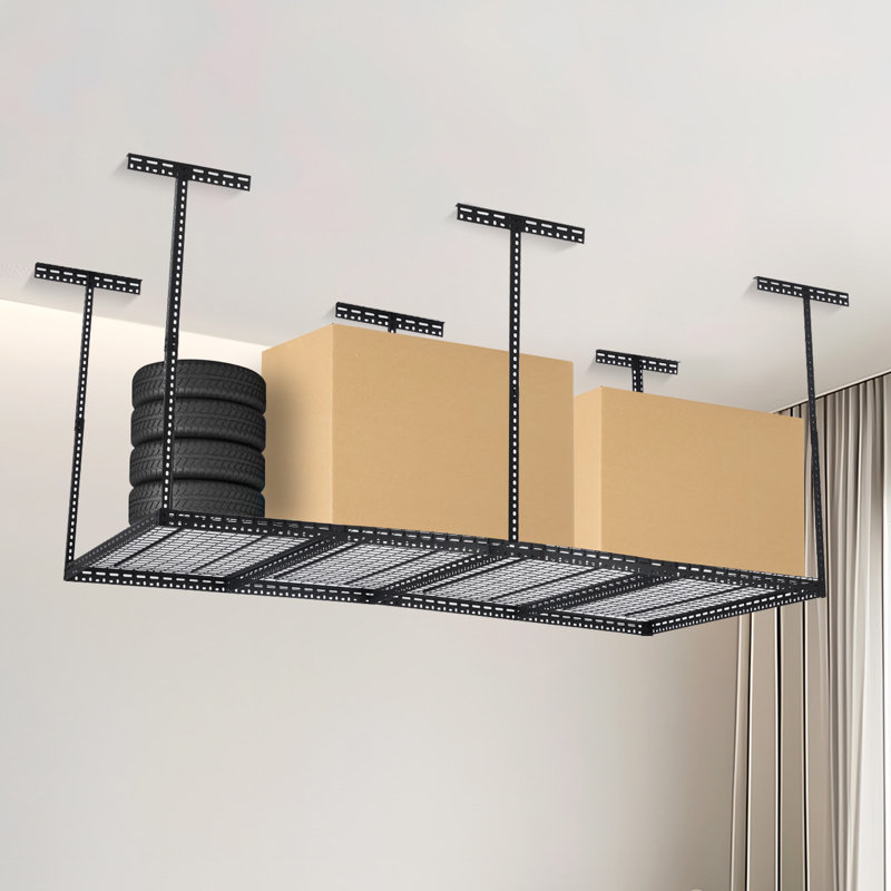 Étagère de rangement suspendue au plafond 4 x 8 pi
