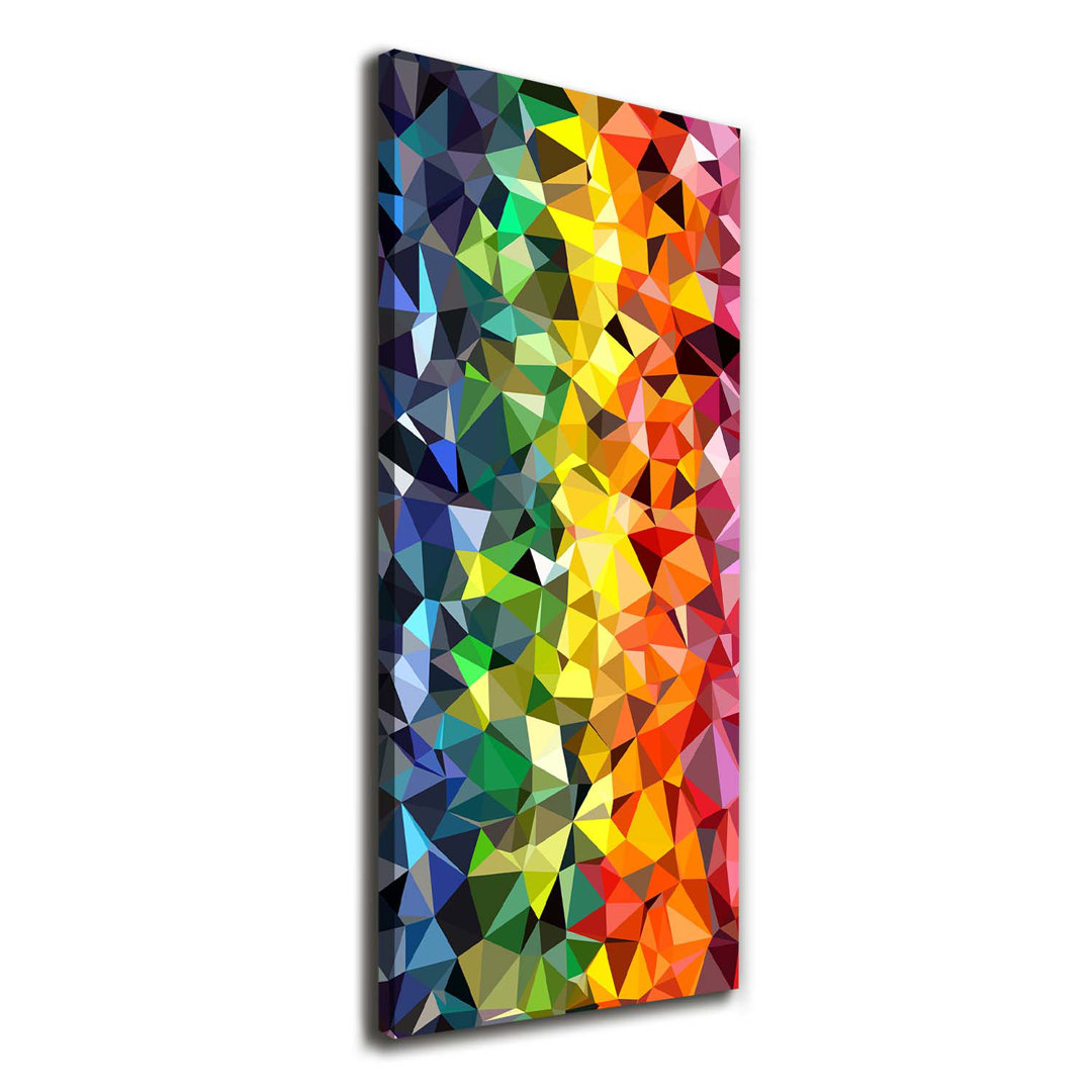 Geometric Background - Wrapped Canvas Print