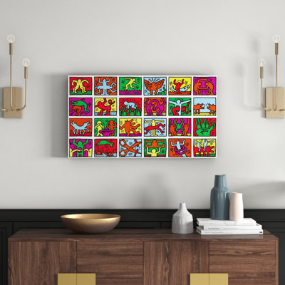 'Retrospect 1989' by Haring Graphic Art
