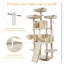 Lima Pet Heavy Duty Carpet 68 Inch Multi-Level Cat Tree Condos and Scratching Posts Included-331331326