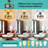 Imitation Wooden Semi Flush Mount Ceiling Light Fixture