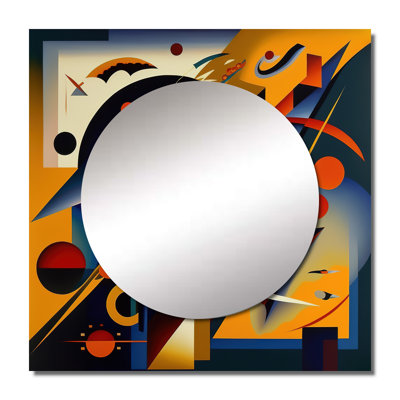 Magdeleine - Modern Square Mirror Wall Art For Bathroom