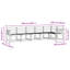 306cm Wide Patio Sectional Set