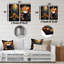 Cubic Coffee Infusions - Coffee & Tea Metal Prints Set Of 2-1814630156