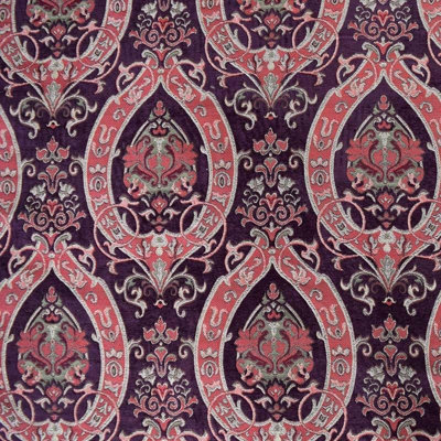 Tissu César | Tissu chenille floral damassé | Tissu de draperie et de rideau et tissu de revêtement