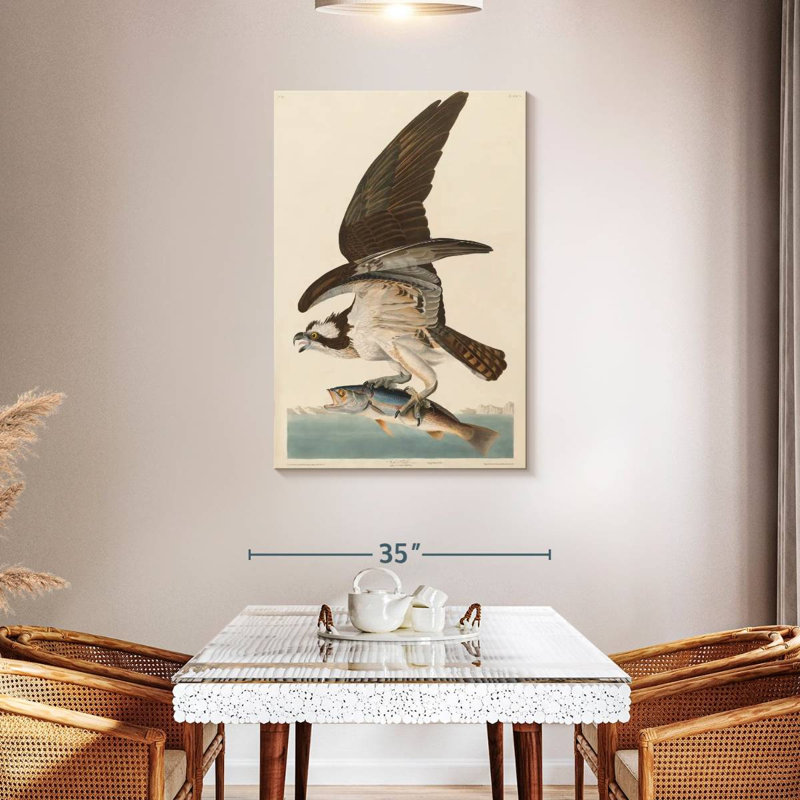 Brampt Osprey And Weakfish, 45" H x 30" W