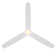 54" Blitzen 3 - Blade Smart Ceiling Fan With Remote Control Included, Works With Google Assistant, Amazon Alexa, iOS And Android APP