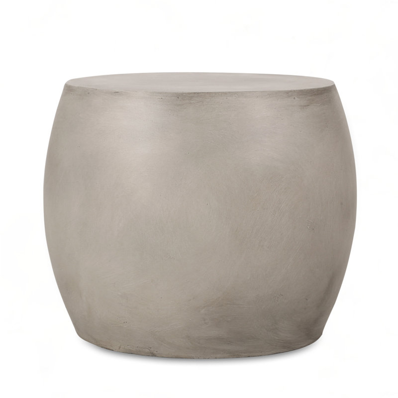 Outdoor LightWeight Concrete Side Table