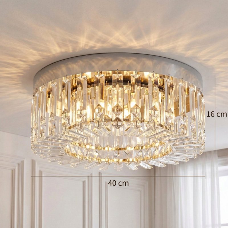 Flush Mount, Silver