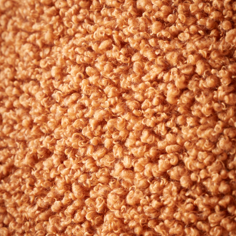 So Soft Velvet Boucle Cushion Cover, Yellow