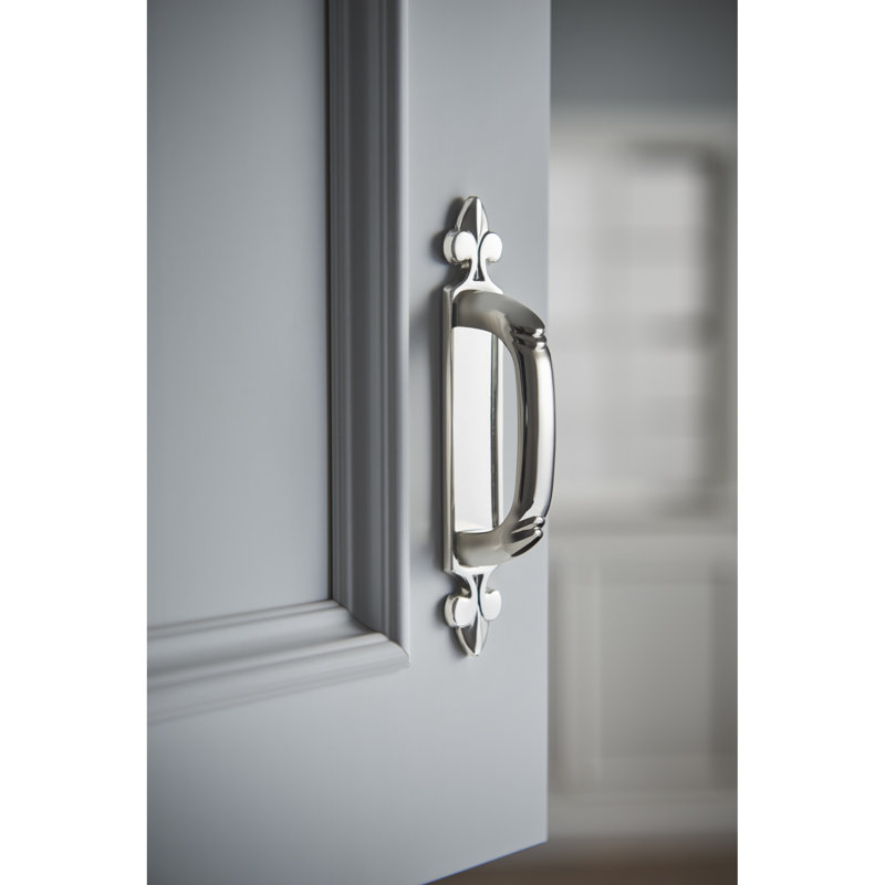 Dover Backplate, Polished Nickel
