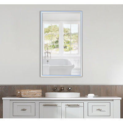 Derosier Metal Flat Wall Mirror