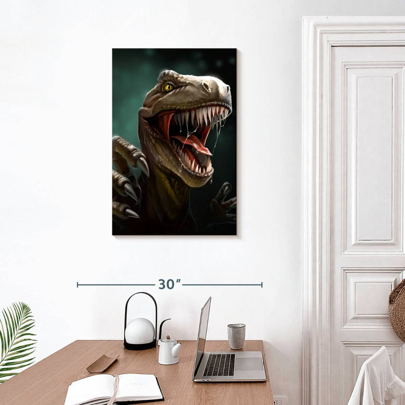 Brampt Vicious Dinosaur, 30" H x 20" W