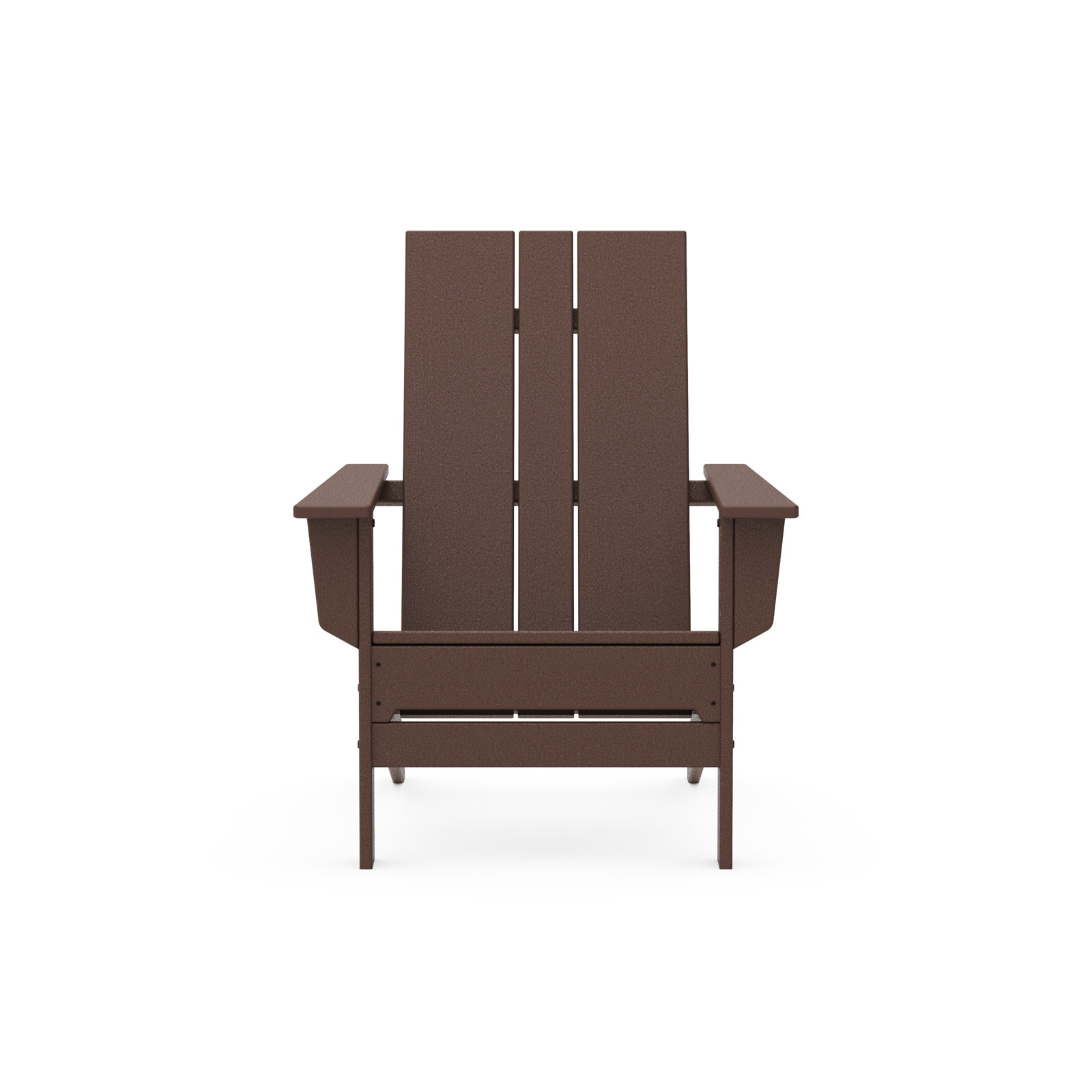 POLYWOOD x AllModern Plastic Adirondack Chair, Mahogany