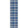 Washable Plaid Indoor / Outdoor Rug