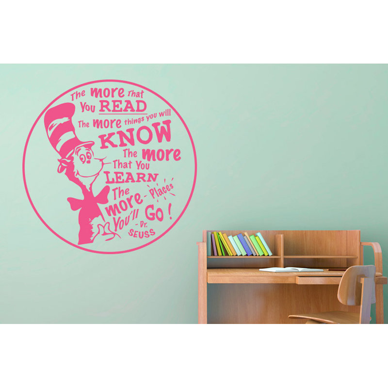 Non-Wall Damaging Wall Decal, Pink