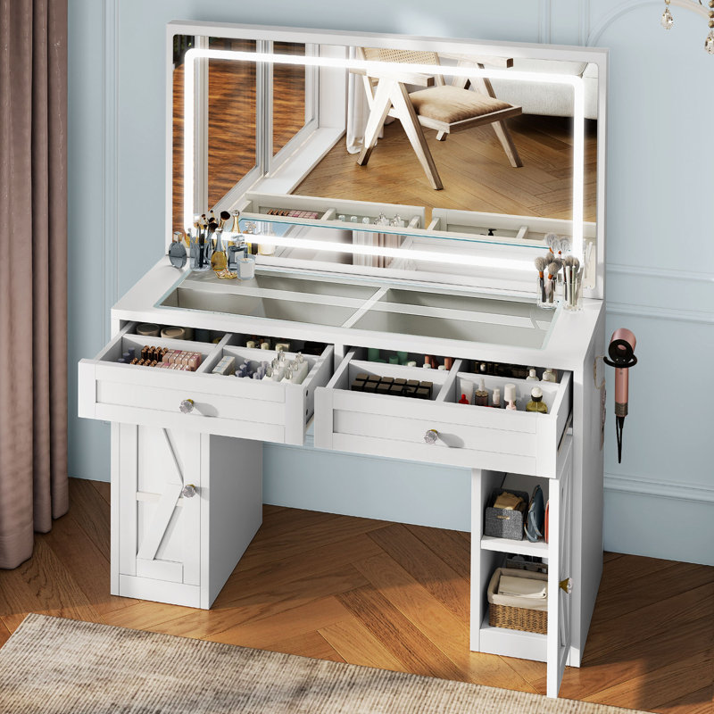 Dressing Table with Mirror