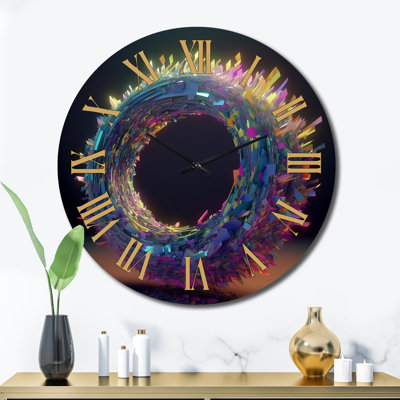 Horloge murale Neon