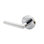 Levier de porte factice simple de style moderne mid-century Residential