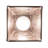 5" Square Whispering Pines Mini Pendant