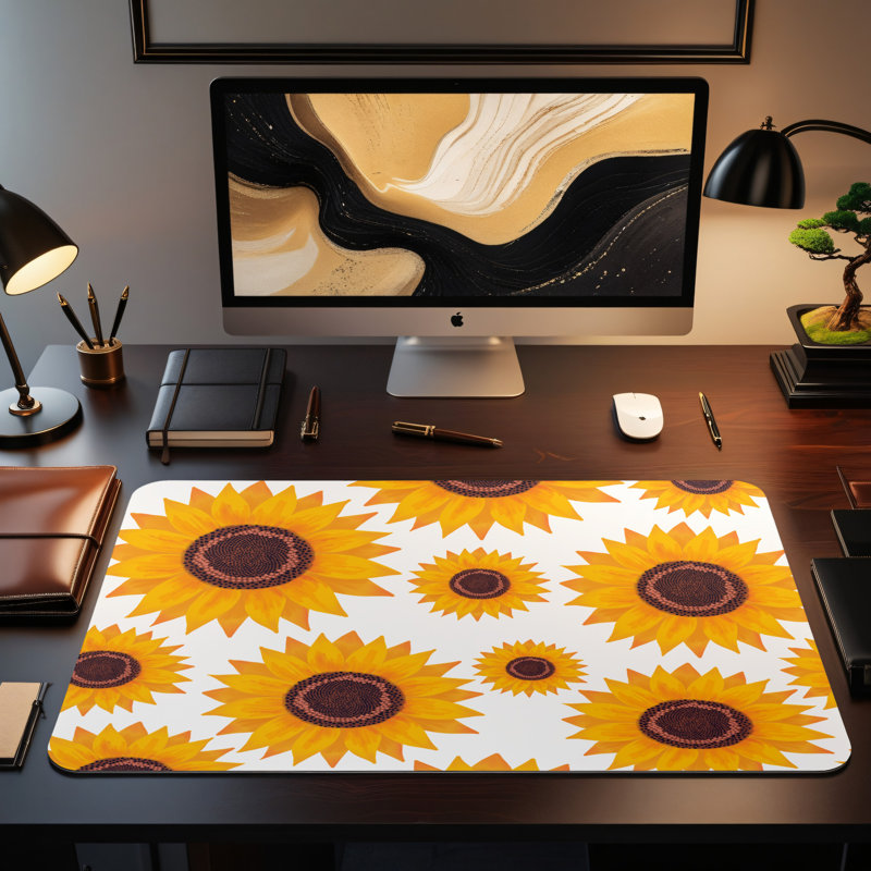 Polyester Desk Pad, 23.6x13.8