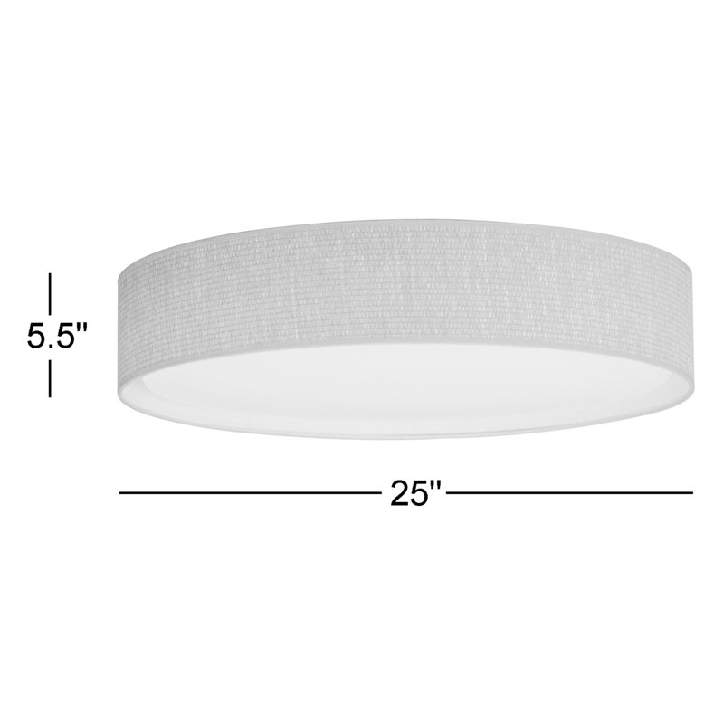 Poppy LED Flush Mount, 32 W