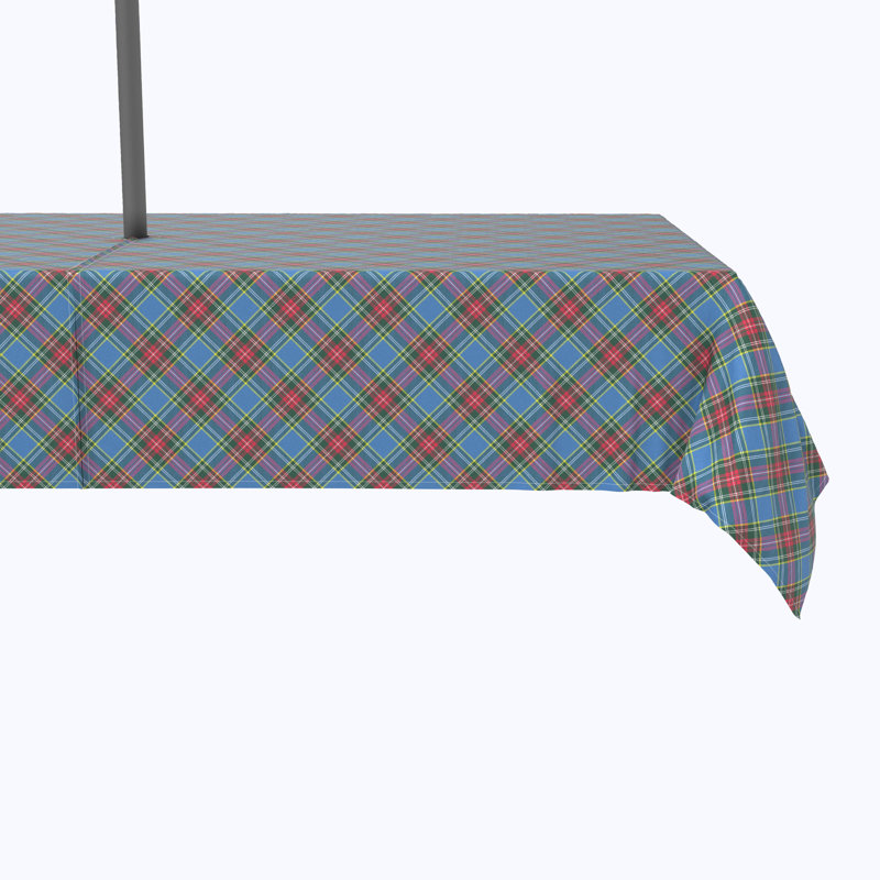 Eshaal Macbeth Tartan Tablecloth, 104" x 60"
