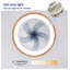 Ventilateur de plafond encastré 6 lumières Modern Farmhouse