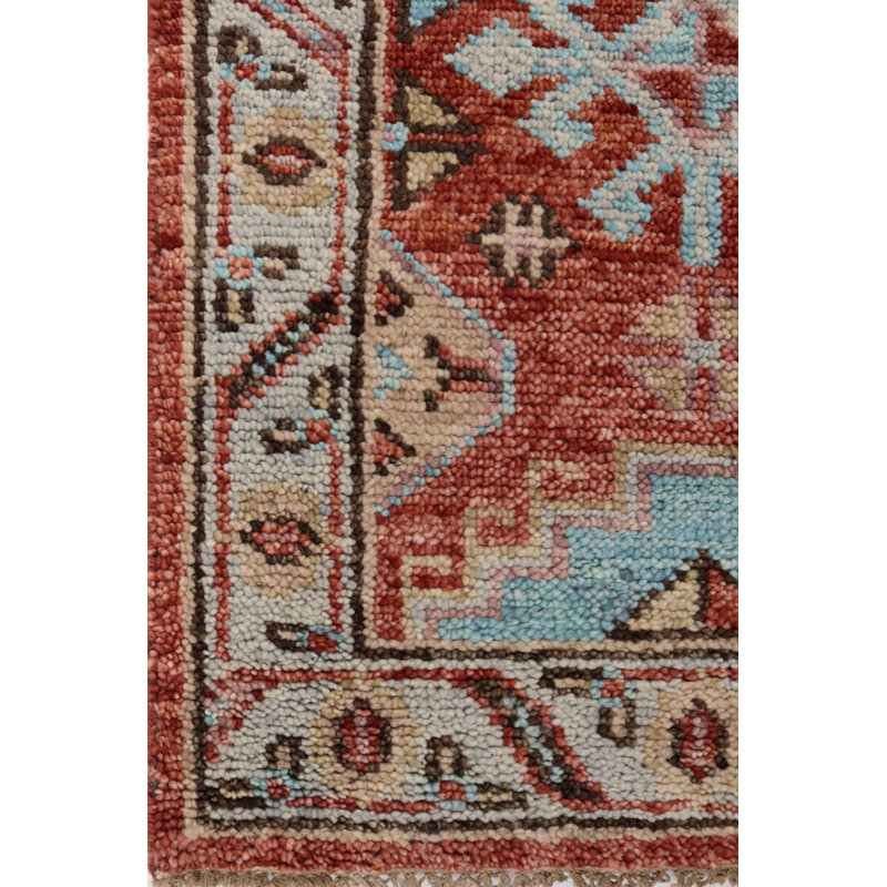 Oriental Area Rug in Red