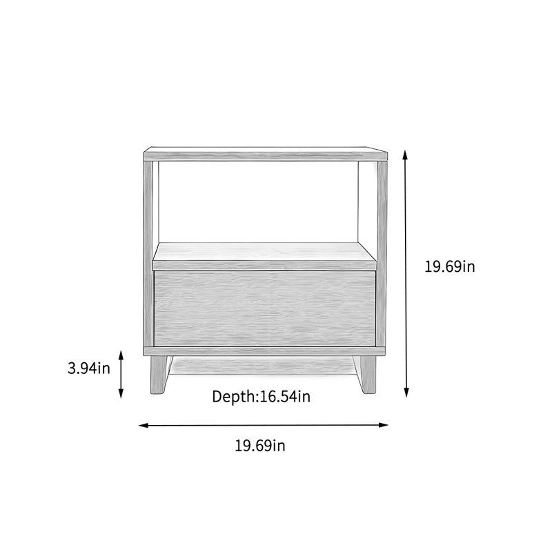Simple storage cabinet
