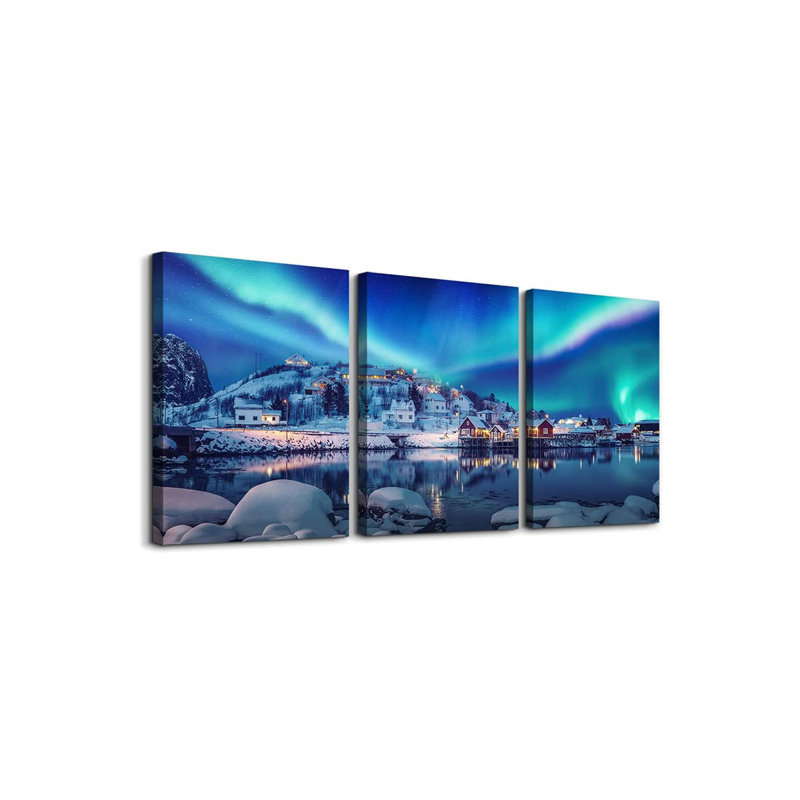3 Piece Wrapped Canvas Print