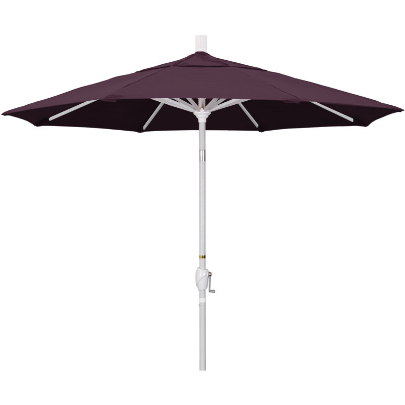 Parasol de marché 7,5', Blanc, Natural- Pacifica, Pacifique