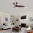 Small-CF 42'' Ceiling Fan with LED Lights-1231769035