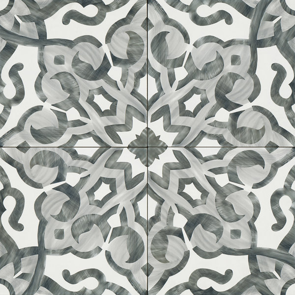 Villa Azul 10" x 10" Porcelain Spanish/Moroccan Singular Tile