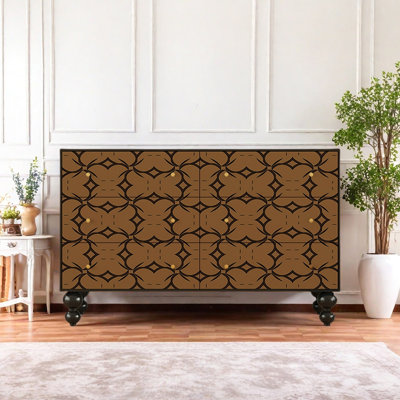 Chinese-style retro minimalist sideboard