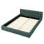 Structure de lit tapissier avec tissu épais, lit plateforme grand format en chenille avec tête de lit et structure solide. Aucun sommier tapissier requis-2036999320