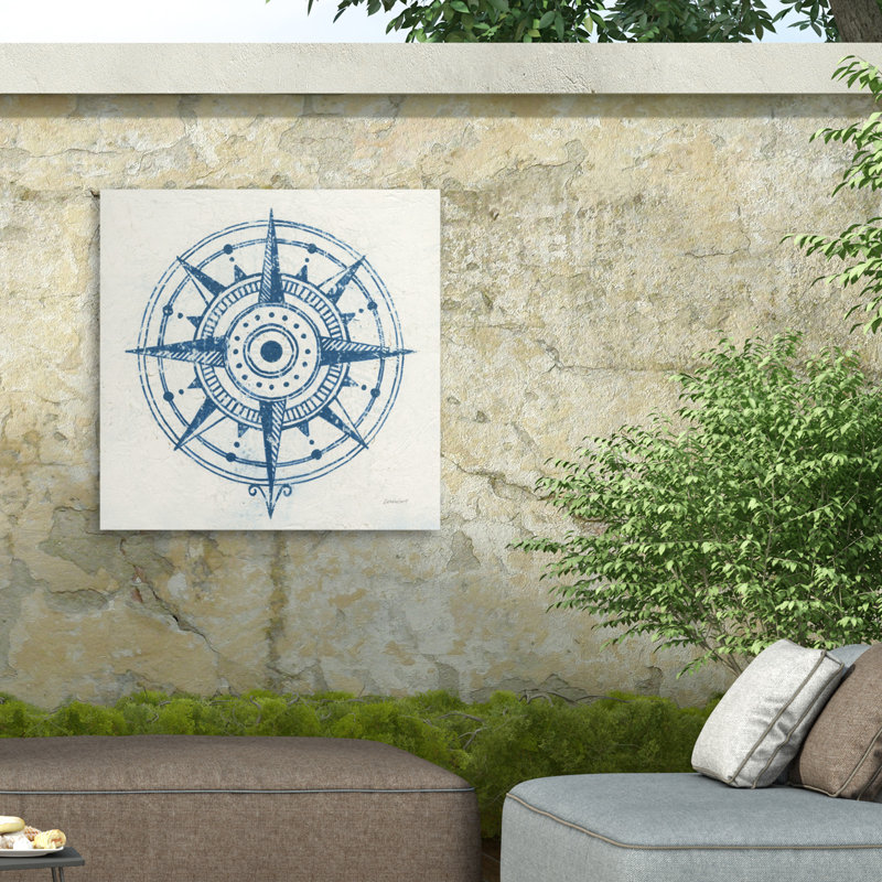 Toile pour l'extérieur Kathrine Lovell Bruckmann, H 14 po x l 14 po x P 1,5 po