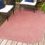 Tapis intérieur / extérieur rose clair Longe-698554604