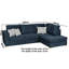 Behne 4 Seater Corner Sofa -498097648