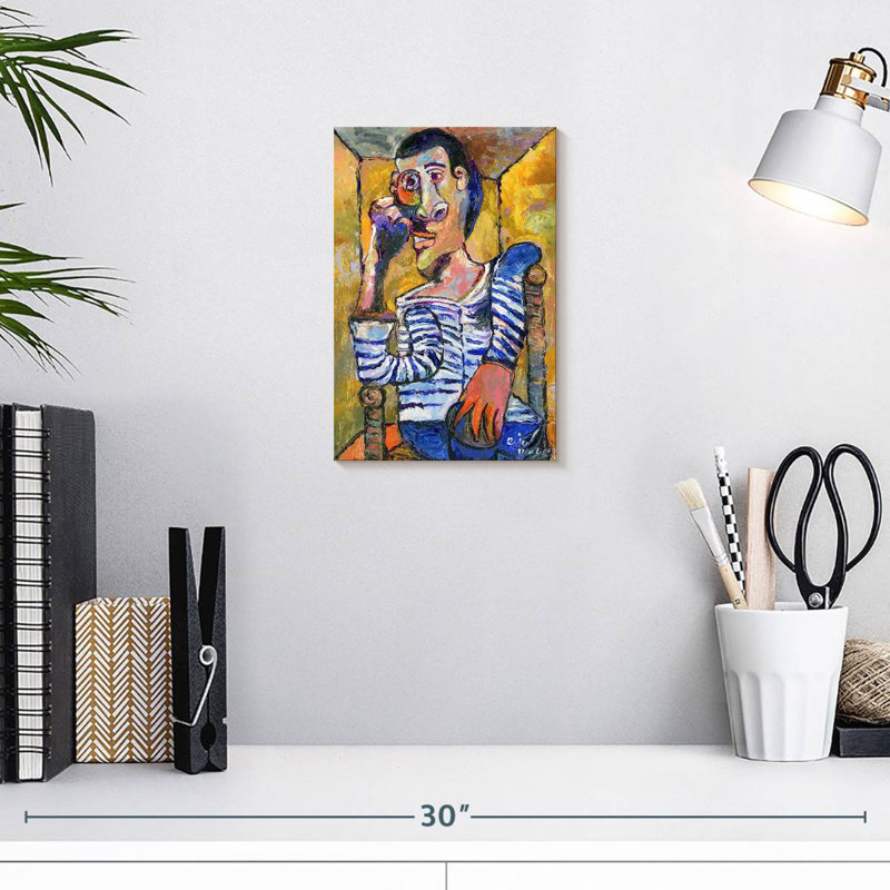 Leisha Picasso, H 12 po x l 8 po